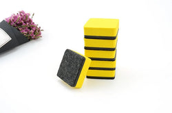 2/4pcs Kitchen Whiteboard Dry Eraser Magnetic Whiteboard Eraser Marker Cleaner Chalk Blackboard Wipe School Office Supplies