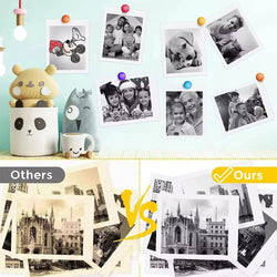 Self-Adhesive Instant Camera Print Refill Paper- Photo Printer Thermal Paper Rolls Instant Print Camera Refill Paper,57x30mm