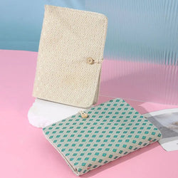 No Inner Page A5/A6 Loose-leaf Book Cover Creative INS Mini Budget Binder Cover 6 Rings 3D Notebook Cover Planner