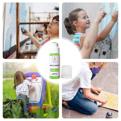 Mop Marker Quick Drying 18mm Tip Acrylic Marker Pen Permanent Fade-Resistant Ink For Murals Canvas Metal Glass Paper Wood 60ml