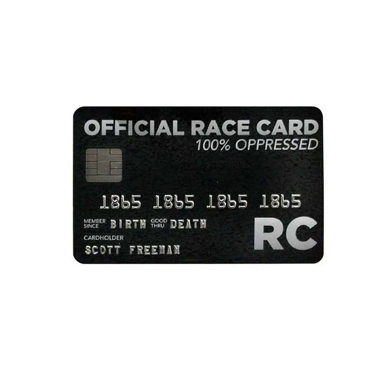 Wallet Size Novelty PVC Trumps Everything Card Privilege Card Official Race Card Credit Card