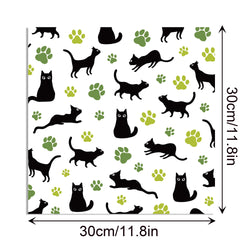 24pcs 30*30cm lovely Cat Scrapbook Craft Paper DIY Craft Paper Art Background Paper Origami Card Making Photo Album Decoration