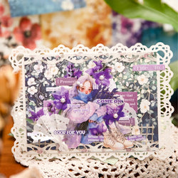 20pcs/lot Memo Pads Material Paper Renaissance Illustrated Scrolls Junk Journal diary Scrapbooking  Background Decoration Paper