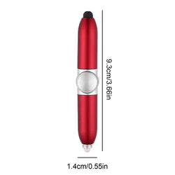 Creative Fingertip Gyroscope Pens Gyro Spinner Light Fidget Toy Pen With Led Relief Stress Finger Ballpoint Pen