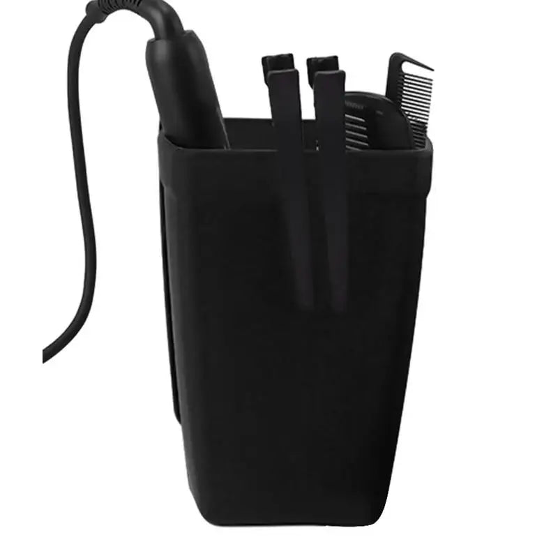 Silicone Curling Iron Holder Heat Resistant Flat Iron Storage Hot Tools Holder No Punching Space-Saving Hot Tools Holder Storage