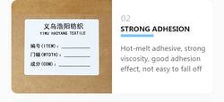 80X50 Adhesive Thermal Label Sticker Paper Waterproof Supermarket Price Blank Label Direct Print Office Print Supplies