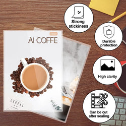 A4 100 Pack Laminating Sheets 8.7x12.1 Inches Thermal Laminating Pouches 50 mic Thickness Laminating Film