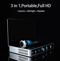 Portable Medical Endoscope Camera System 1080P Full HD Endoscopy Camera With LED Light Source For ENT Nasal Veterinary Surgery