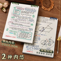 Top Spiral Notebook Horizontal Line 60 Sheets College Spiral Notepad Left-Handed Notebooks for Work School Office Business