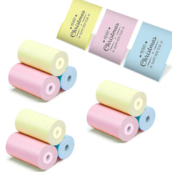 Self-Adhesive Instant Camera Print Refill Paper- Photo Printer Thermal Paper Rolls Instant Print Camera Refill Paper,57x30mm