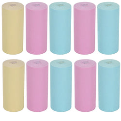 Mini Printer Paper Color Sticker 57*25mm Thermal Paper Self-adhesive Roll Papers Label Sticker For Phone Printing Picture Photo