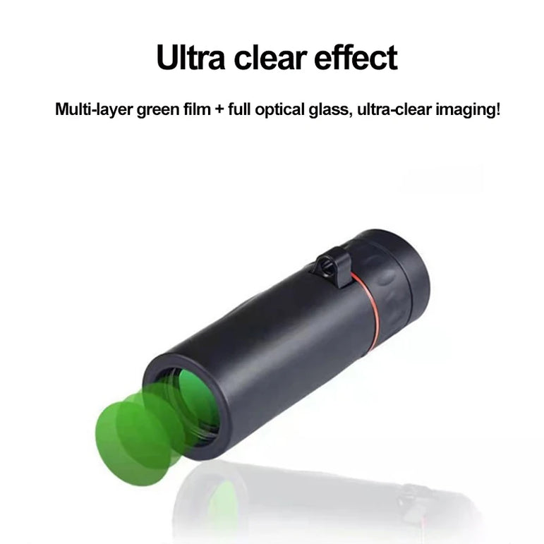 High Power Monocular Telescope 8x Perfect Gift for Photography Enthusiasts