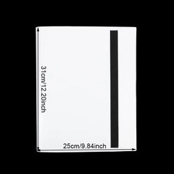 Trading Card Collector Holder 4/9/12-Pocket Binder Portable Storage Case Suitable for Game Cards Baseball Football Cards