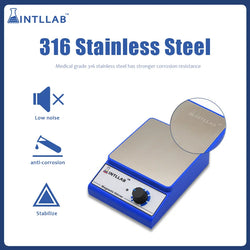 US Plug 3000ml Capacity Magnetic Stirrer With 316 Stainless Steel, Lightweight and Compact, with an Extraordinary Rotation Speed