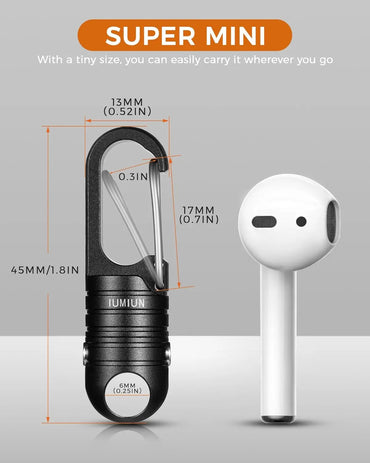 Magnetic Quick Release Keychain with Spring Key Clip and Key Ring-2 Button Lock System