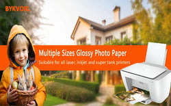 A3 Photo Paper, Waterproof Glossy for Photo Paper，Waterproof Embossed Card Paper Inkjet Photo Paper