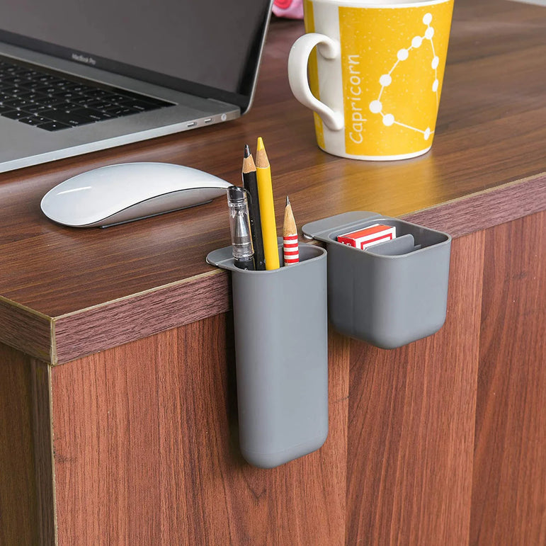 Screen Pen Pencil Holder Paste Screen Pen Holder Desktop Pencil Storage Box Table Stationery Organizer Container for Office Desk