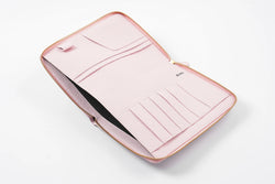 Moterm Genuine Pebbled Grain Leather A5 Zip Cover with Top Pocket Cowhide Planner Zipper Notebook Organizer Agenda Journal Diary