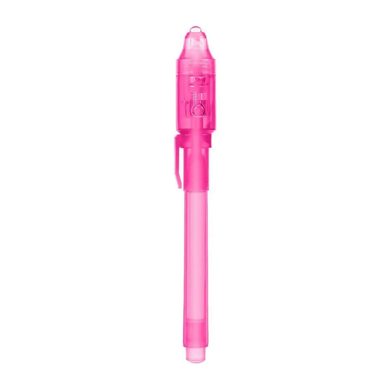 7pcs UV Light Pen Invisible Magic Pencil Secret Fluorescent Pen For Writing Pad Kids Child Drawing Painting Board Safety To Use