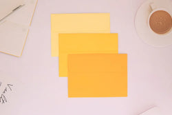 10pcs/pack 13.3x18.4cm Red Envelope Kraft Yellow Green Color Letter Paper Envelopes for Gift Photo Bags Packaging
