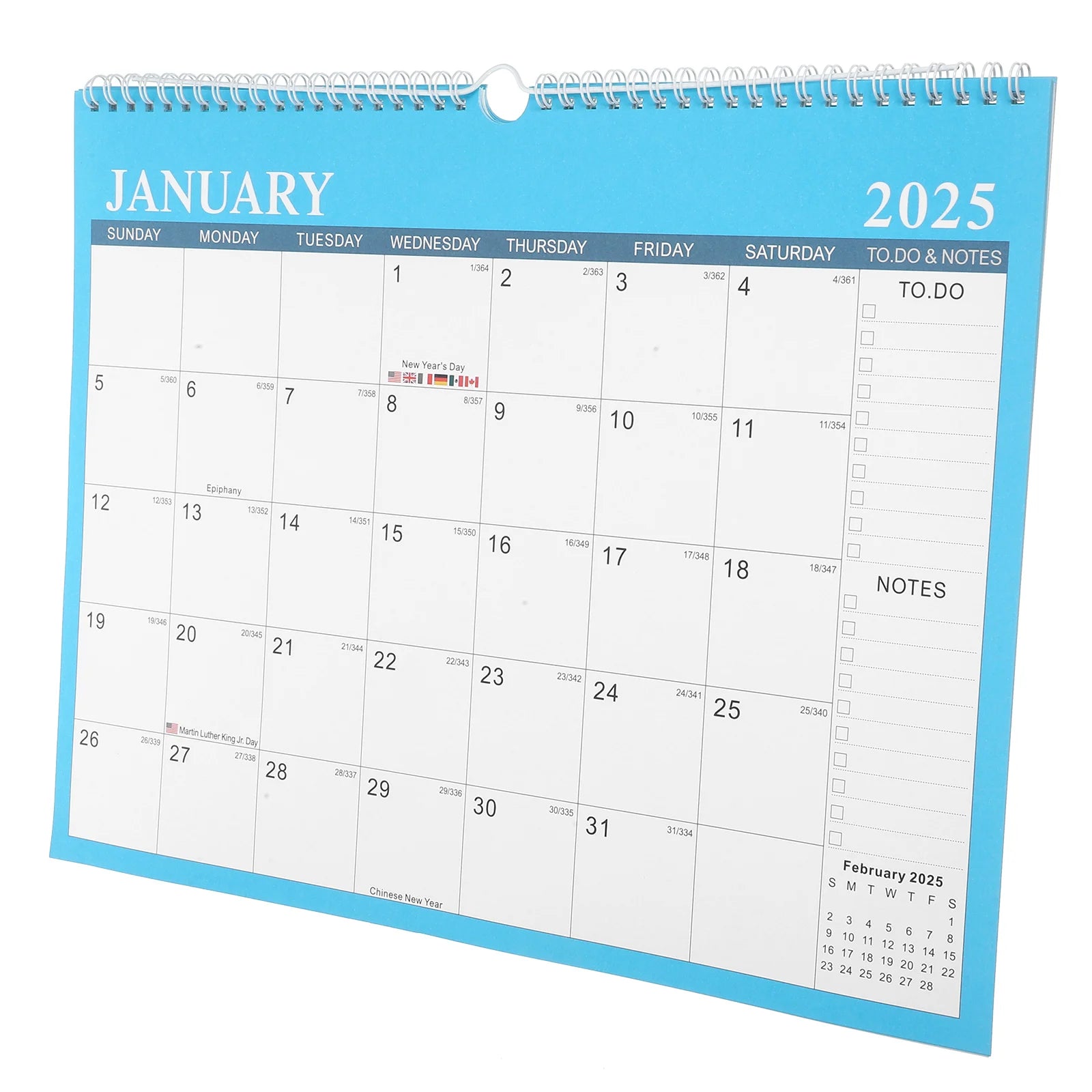 Monthly Planner Wall Calendar Household Hanging Desk Monthly Calendars Office Planner Clear Printed Paper Family Schedule Home