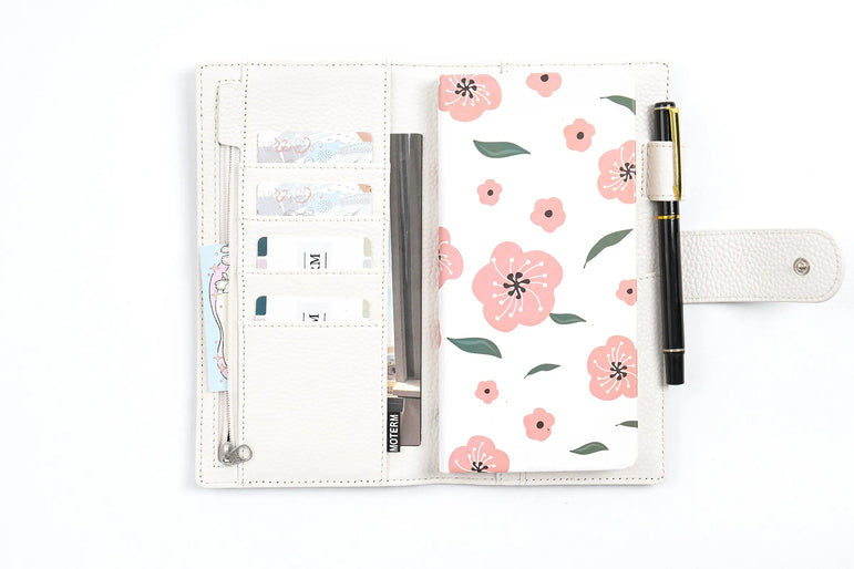 Moterm New Arrivals Weeks Elite Planner Cover for Hobonichi Weeks/ Mega Pebbled Leather Notebook without Large Pocket Organizer