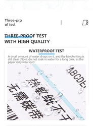 80X50 Adhesive Thermal Label Sticker Paper Waterproof Supermarket Price Blank Label Direct Print Office Print Supplies