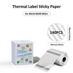 M110 Paper Compatible With M110/M120/M220/M221 Label Maker Printer Thermal paper Label Maker Paper M110 Label For Small Business