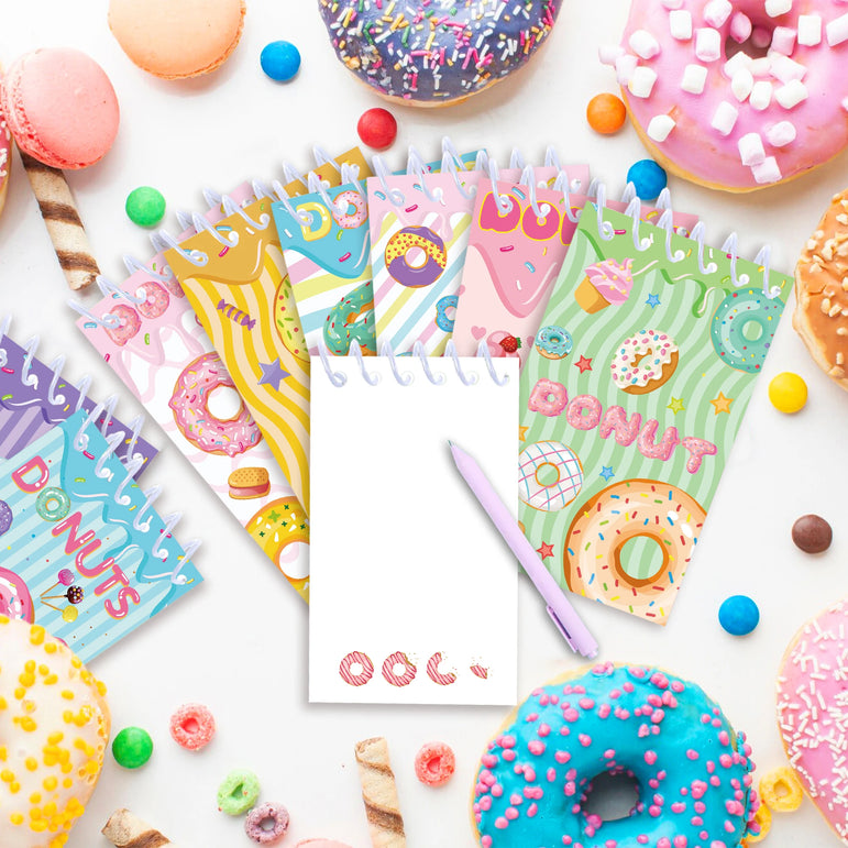 16pcs Football Mermaid Animals Mini Spiral Pocket Notebooks Memo Pad Coil Booklet Notepads For Kids Gifts Party School Diaries