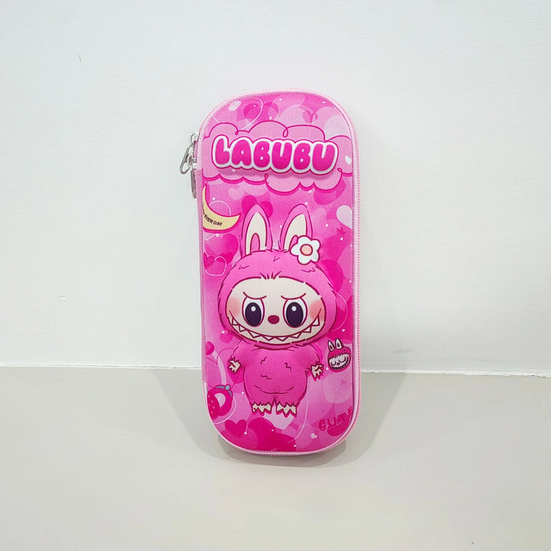 Kawaii 3D multiple anime EVA large-capacity waterproof lightweight student pencil cases, school supplies and stationery bags