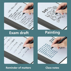 Blackboard A5 Whiteboard Book Sticky Whiteboard Planner Reusable Notebook Set with Whiteboard Pen BBAN01