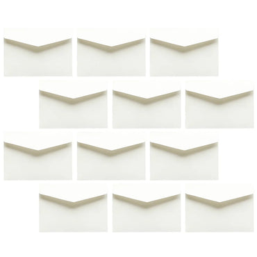 100 Pcs Mini Blank Envelopes Card Storage Bag Paper Envelope Document Holder Business Letter Envelope Money Bag Thickened File