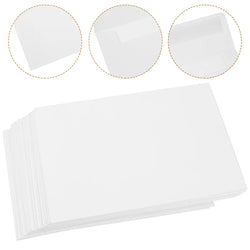 50Pcs Invitation Card Blank Brown Paper Envelope Paper Set Retro Style Suitable For Christmas Valentine's Day And Other Festival