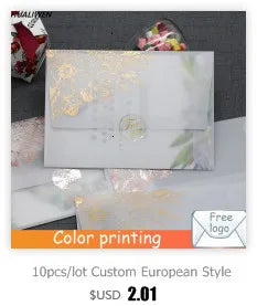 20PCS/Lot Semi-transparent Sulfuric Acid Paper Envelopes For DIY Postcard Card Storage Wedding Invitation Gift Packing