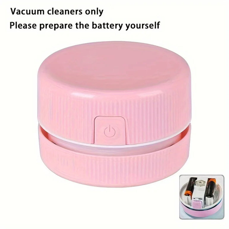 Desk vacuum cleaner, mini small household rubber paper cleaner, portable student supplies, office supplies, desktop storage box