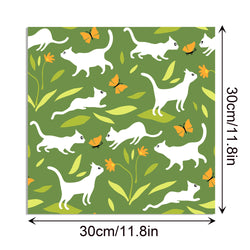 24pcs 30*30cm lovely Cat Scrapbook Craft Paper DIY Craft Paper Art Background Paper Origami Card Making Photo Album Decoration