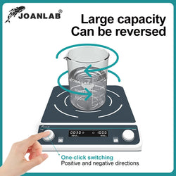 JOANLAB Multi-station Magnetic Stirrer Digital Display Laboratory Stirrer Magnetic Mixer With Heating Four-station Six-Position