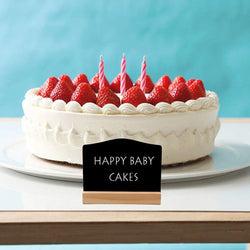Wooden Double-sided Small Chalkboard Ornaments Home Decoration Hotel Bar Writing Board Double-sided Chalkboard Message Board CRA