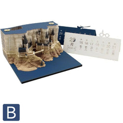 Block 3D Memo Note Cute Diy Novelty Building Castle Notes New Year Christmas Birthday Gift school office supplies Stationery