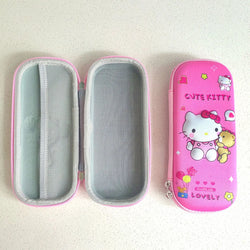 Kawaii 3D multiple anime EVA large-capacity waterproof lightweight student pencil cases, school supplies and stationery bags