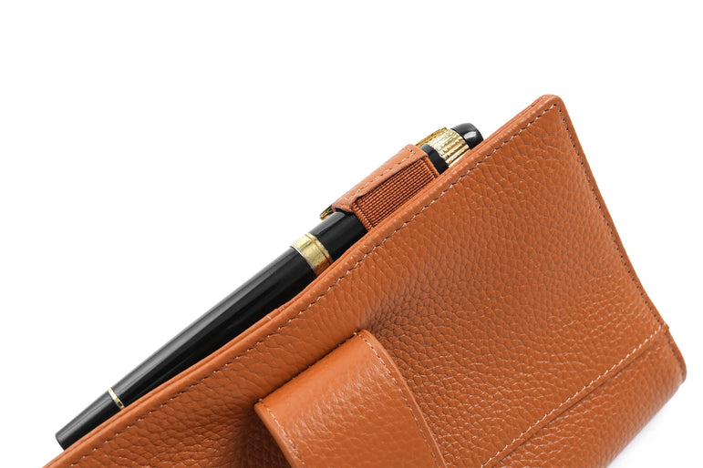 Moterm New Arrivals Weeks Elite Planner Cover for Hobonichi Weeks/ Mega Pebbled Leather Notebook without Large Pocket Organizer