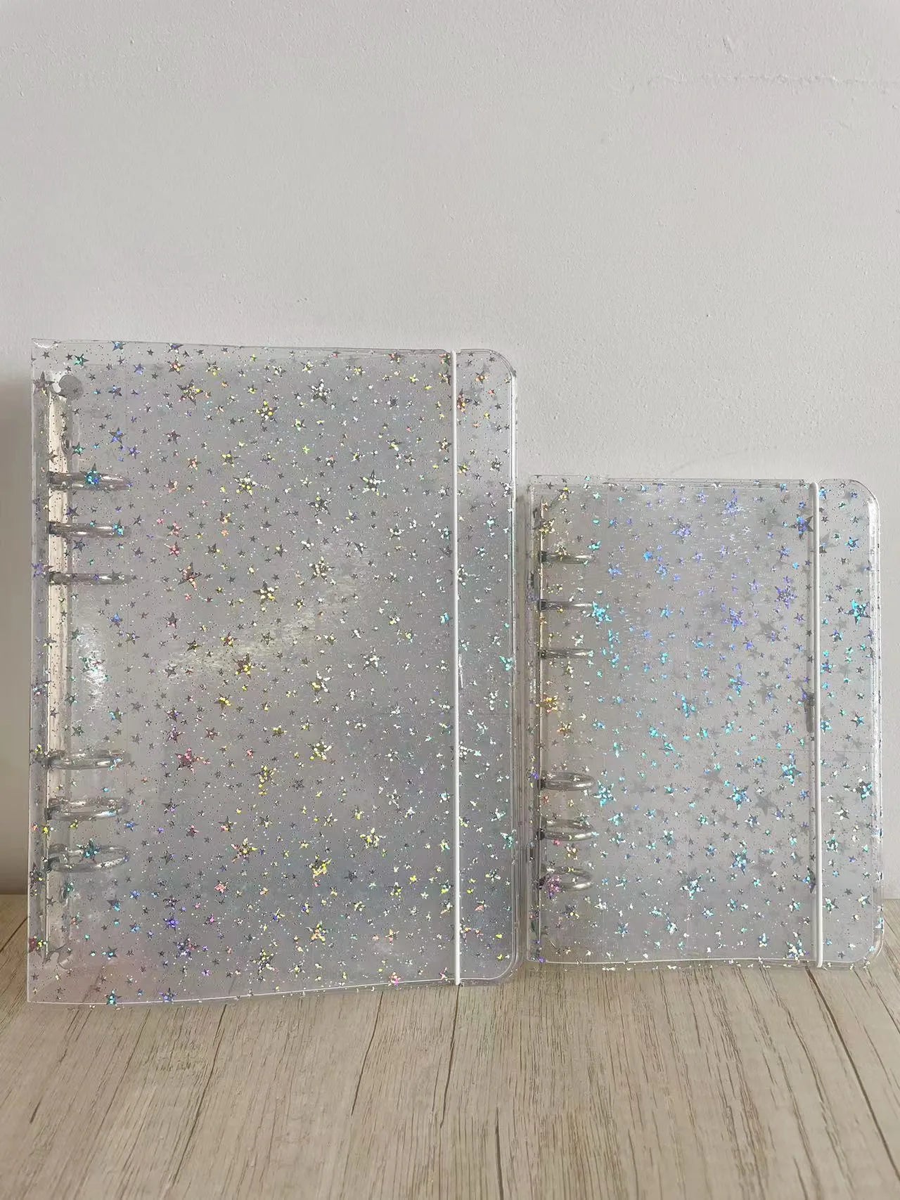 A5 A6 Glittery StarBinder Photo Collect Book&Journal Bonds Notebook Agenda Organizer Planner School Stationery