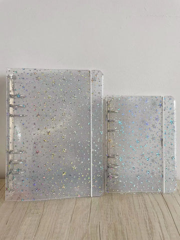 A5 A6 Glittery StarBinder Photo Collect Book&Journal Bonds Notebook Agenda Organizer Planner School Stationery