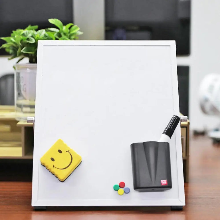 2022 New Magnetic Dry Erase Whiteboard Set with Stand Smooth Durable Board White Set for Online Lessons Office