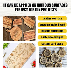 Scorch Pen Marker 3pcs 5ml Wood Burning Pen DIY Quick Craft Tools Creative Wood Markers For Artists Beginners Crafts