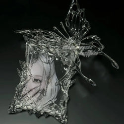 Electroplating Card Storage Cover Kpop Star Card Storage Personalized Fashion Accessories Decoration Office Study Supplies