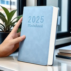 2025 Schedule, Planner, Daily Planner, Calendar, Notepad, Self-Discipline Punch Book, Notebook, Diary, Gifts, Suitable for Work