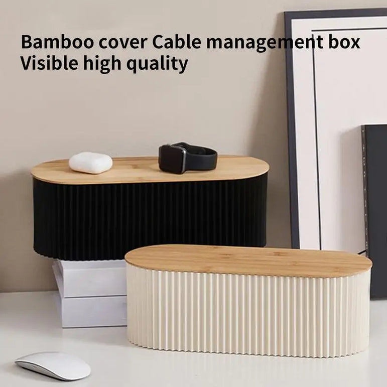 Cable Storage Organizer Wire Storage Cable Holder Outlet Hider Cord Organizer Extension Hiders Concealer Tidy Desktop Management