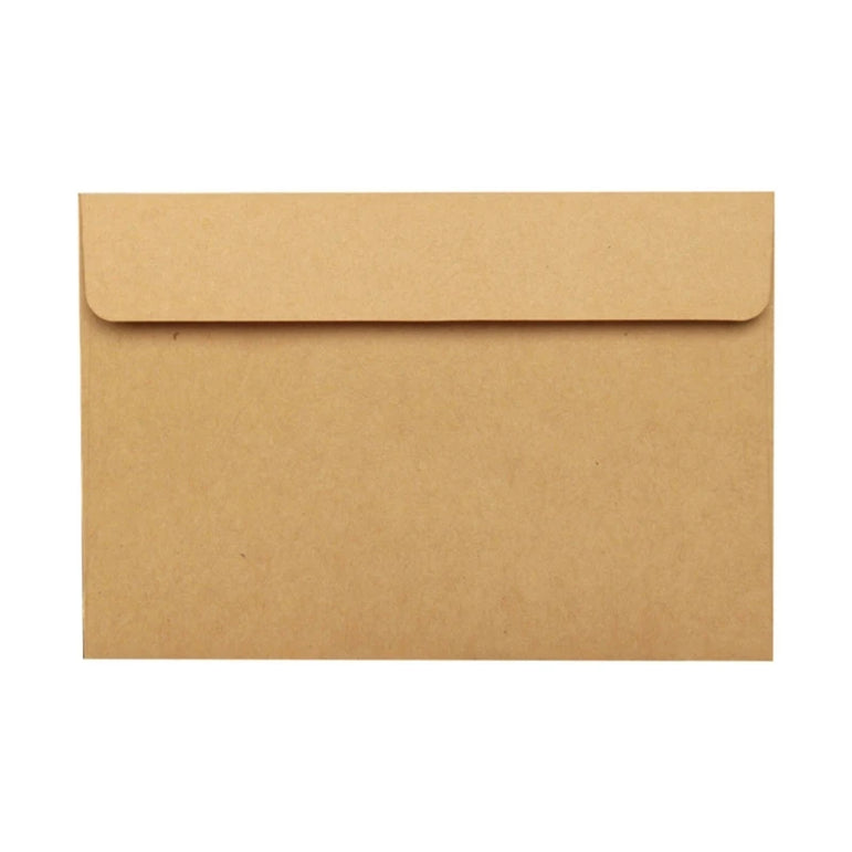 10PSC/Pack Invitation Envelopes A6 letter Papers Envelope 6'' x 4'' for Ideal for Wedding Holiday Birthday Greeting Card