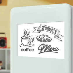 A5 Size Magnetic Whiteboard Pens Fridge Dry Erase White Board Refrigerator Magnet Note Home Soft Flexible Remind Message Boards